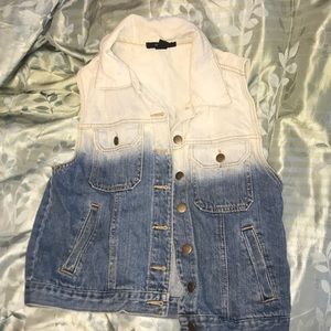 Denim vest